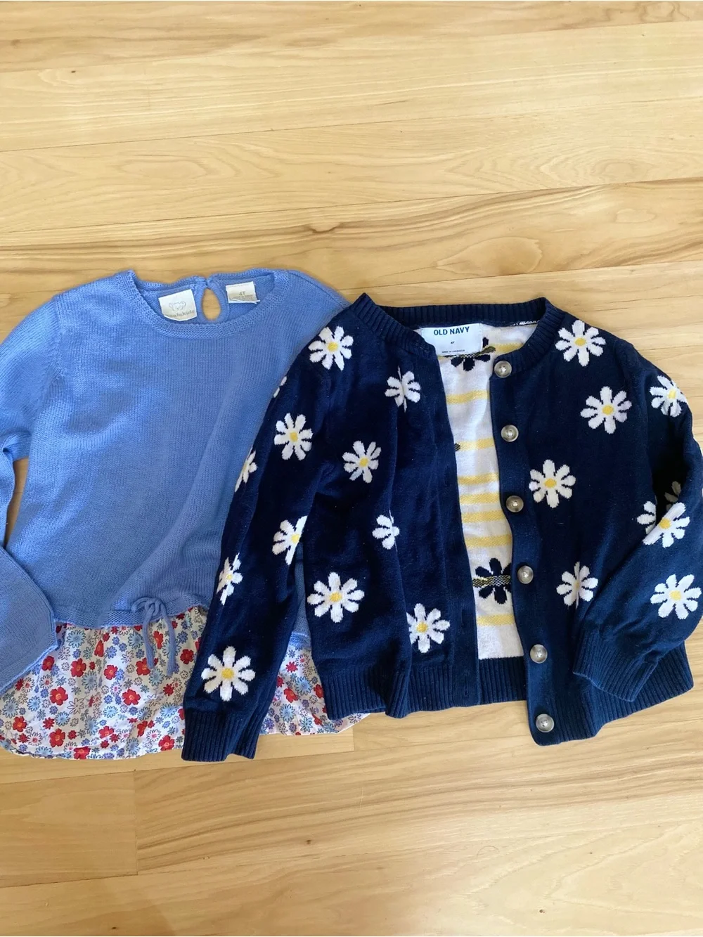 Girls’ Sweaters Lot of 2 Blue Sweaters Size 4T Koala Kids Old Navy